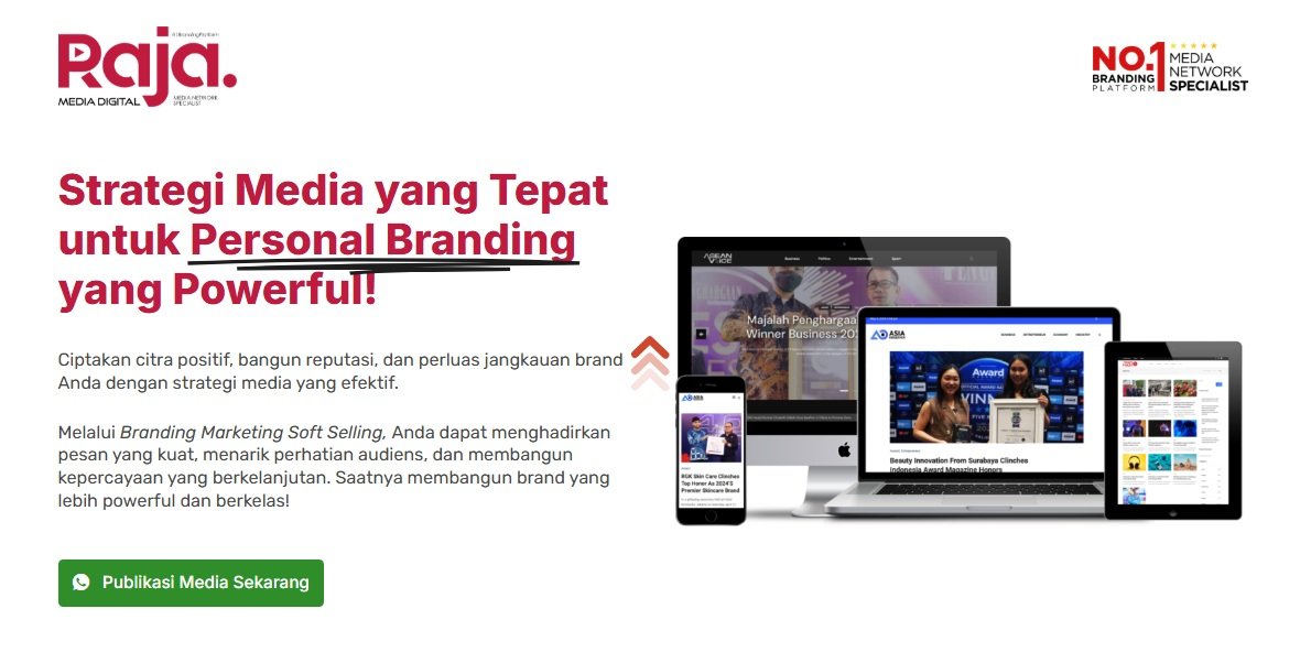 Raja Media Digital • Media Network Specialist